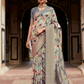 Soft Nylon Crepe with Zari Weaving & Digital Print - LaVante Fashion