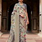 Soft Nylon Crepe with Zari Weaving & Digital Print - LaVante Fashion
