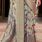 Soft Nylon Crepe with Zari Weaving & Digital Print - LaVante Fashion