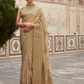 Soft Nylon Crepe with Zari Weaving & Digital Print - LaVante Fashion