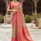 Soft Nylon Crepe with Zari Weaving & Digital Print - LaVante Fashion