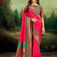 Soft Peshwai Paithani Silk Saree