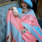 Banarasi Soft Silk Saree with Traditional Zari Weaving