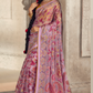 Elegance in Every Thread Designer Soft Brasso Organza With Beautiful Printed Saree