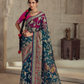 Elegance in Every Thread Designer Soft Brasso Organza With Beautiful Printed Saree