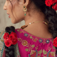 Elegance in Every Thread Designer Soft Brasso Organza With Beautiful Printed Saree