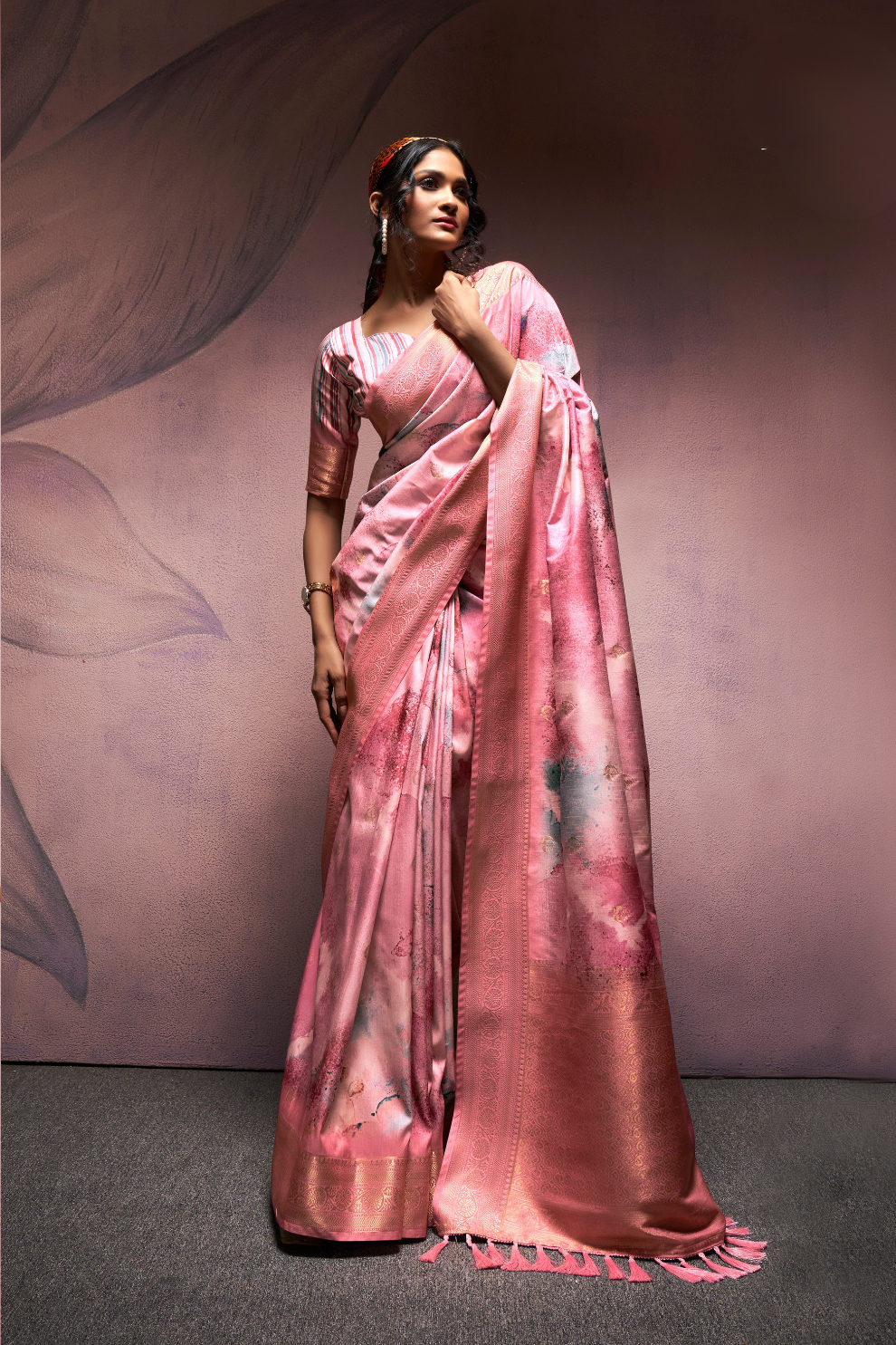Soft Handloom Weaving Silk Saree