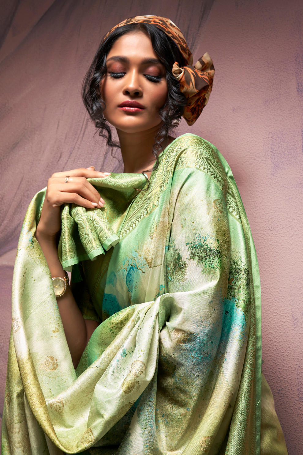 Soft Handloom Weaving Silk Saree