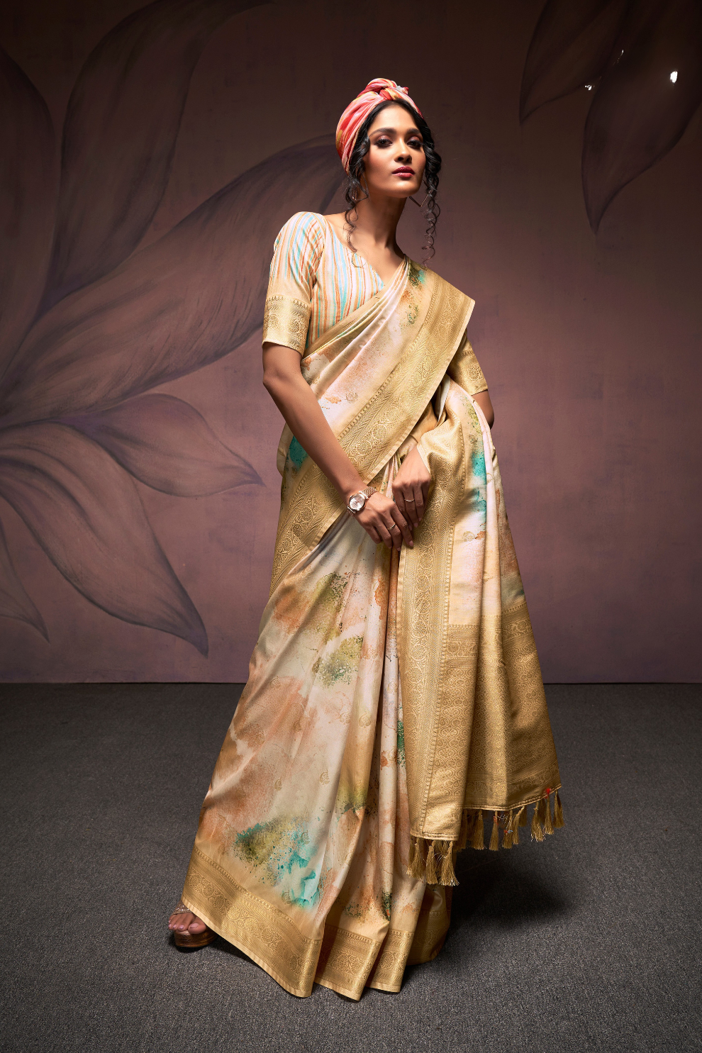 Soft Handloom Weaving Silk Saree