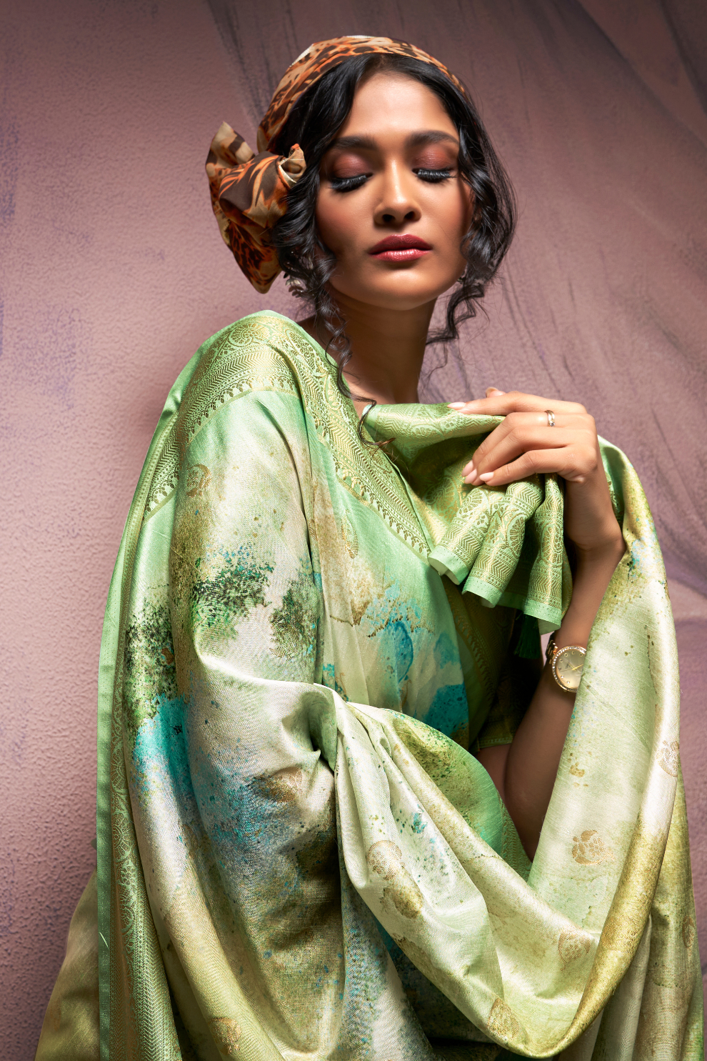 Soft Handloom Weaving Silk Saree
