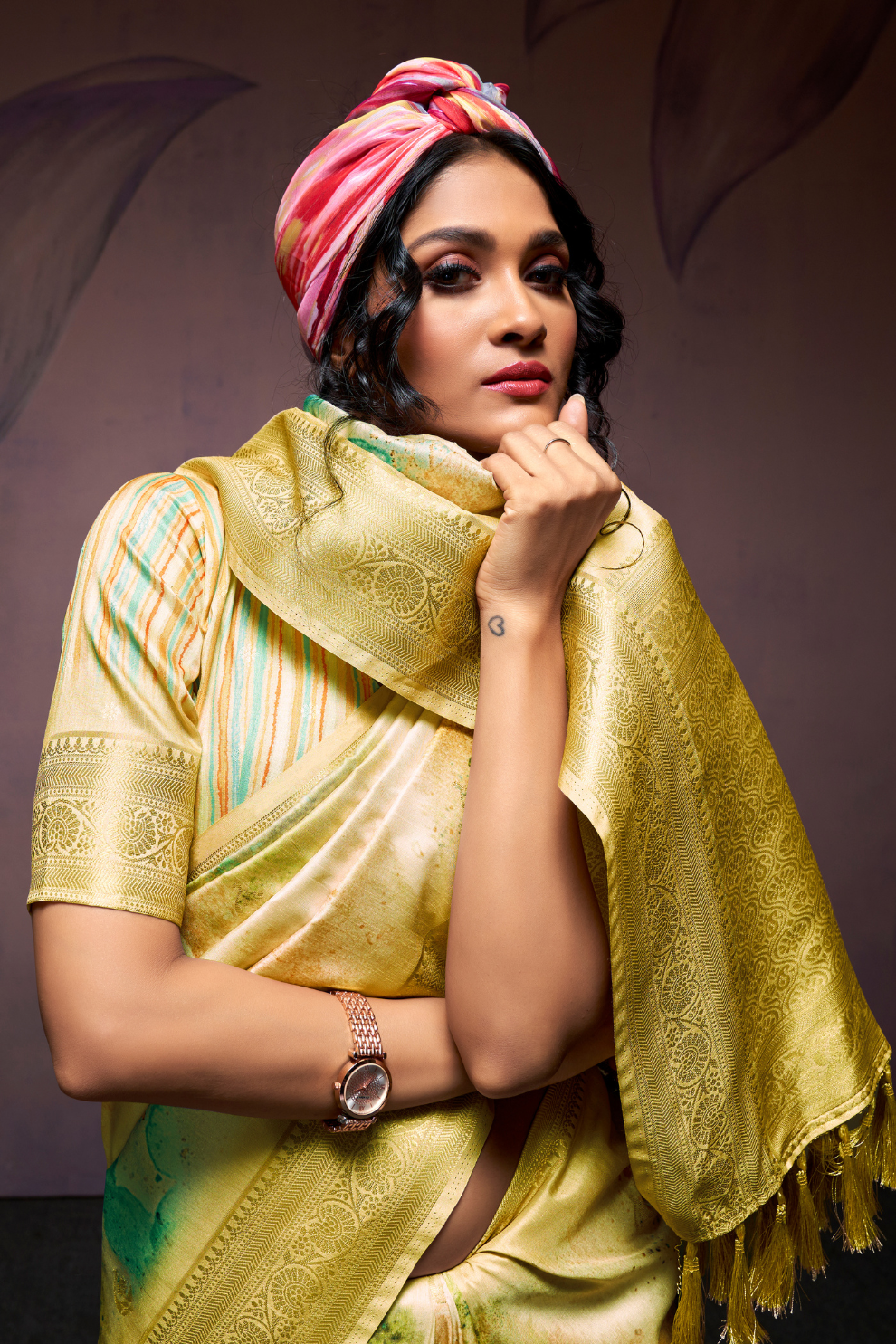 Soft Handloom Weaving Silk Saree