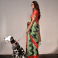 Banarasi Silk Saree with Zari Border and Rich Pallu