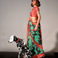Banarasi Silk Saree with Zari Border and Rich Pallu