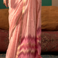 Graceful Spun Silk Saree with Handloom Weaving