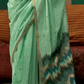 Graceful Spun Silk Saree with Handloom Weaving