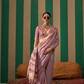Graceful Spun Silk Saree with Handloom Weaving