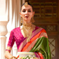 Designer Saree in Polyester Viscose Silk with Floreem Finish