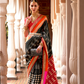 Designer Saree in Polyester Viscose Silk with Floreem Finish