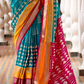 Designer Saree in Polyester Viscose Silk with Floreem Finish