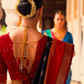 Designer Saree in Polyester Viscose Silk with Floreem Finish