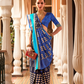 Designer Saree in Polyester Viscose Silk with Floreem Finish