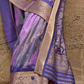 Designer Viscose Polyester Silk Saree with Aqua Effect Finish