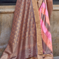 Designer Viscose Polyester Silk Saree with Aqua Effect Finish