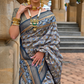 Graceful Saree in Superior Viscose Polyester Silk Fabric