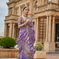 Graceful Saree in Superior Viscose Polyester Silk Fabric