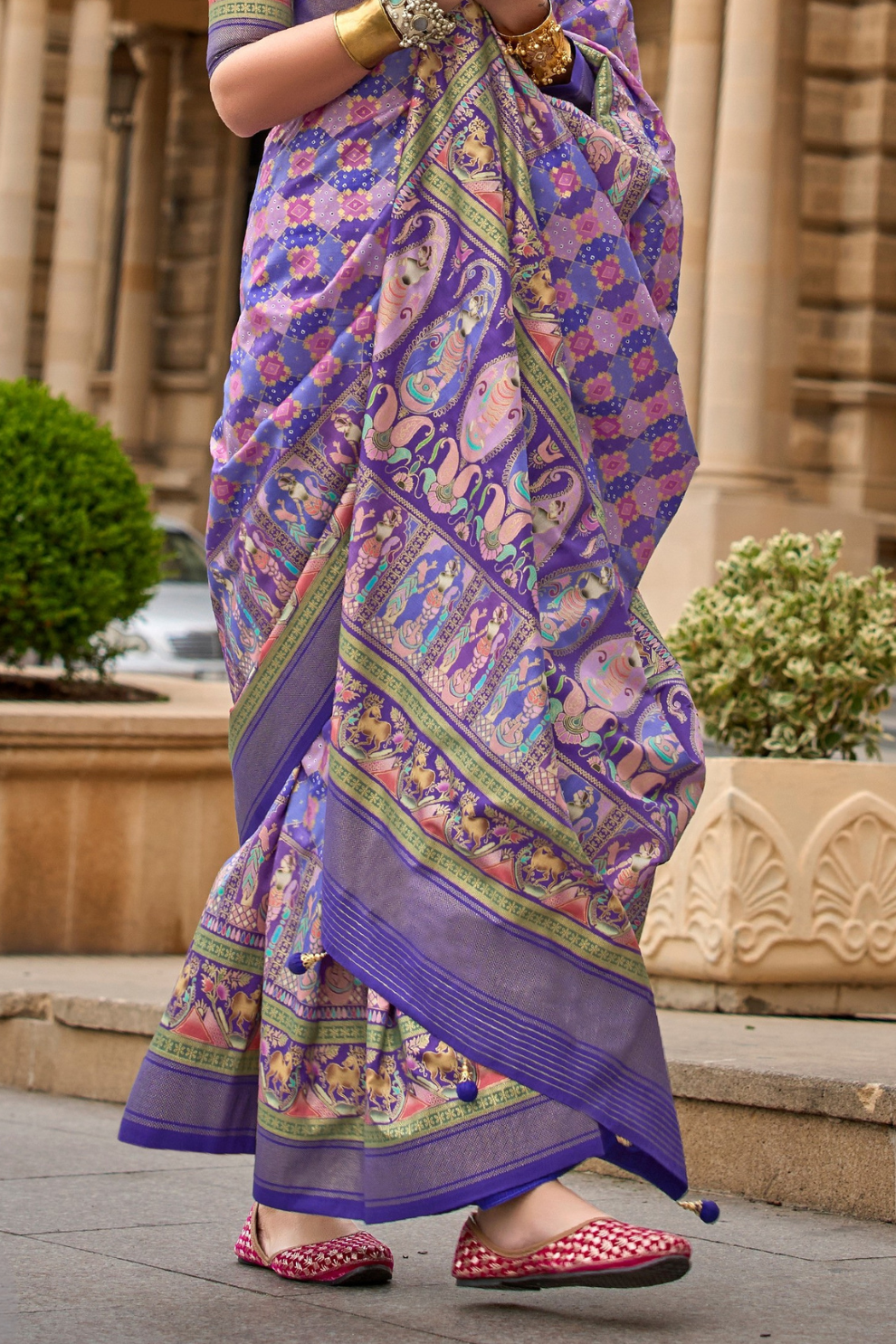 Graceful Saree in Superior Viscose Polyester Silk Fabric