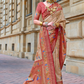 Graceful Saree in Superior Viscose Polyester Silk Fabric