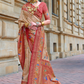 Graceful Saree in Superior Viscose Polyester Silk Fabric