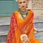 Handwoven Banarasi Silk Saree with Meenakari Kashmiri Designs