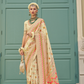 Handwoven Banarasi Silk Saree with Meenakari Kashmiri Designs