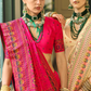 Traditional Banarasi Saree in Poly Viscose Silk with Meenakari Weave