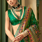 Traditional Banarasi Saree in Poly Viscose Silk with Meenakari Weave