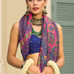 Handwoven Banarasi Silk Saree with Meenakari Kashmiri Designs