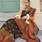 Handwoven Banarasi Silk Saree with Meenakari Kashmiri Designs
