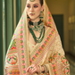 Traditional Banarasi Saree in Poly Viscose Silk with Meenakari Weave