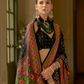 Traditional Banarasi Saree in Poly Viscose Silk with Meenakari Weave