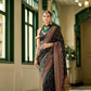 Traditional Banarasi Saree in Poly Viscose Silk with Meenakari Weave