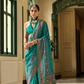 Traditional Banarasi Saree in Poly Viscose Silk with Meenakari Weave
