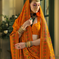 Traditional Banarasi Saree in Poly Viscose Silk with Meenakari Weave