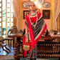Super Polyester Viscose Silk Saree with Traditional Patola Design - LaVante Fashion