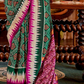 Super Polyester Viscose Silk Saree with Traditional Patola Design - LaVante Fashion