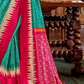 Super Polyester Viscose Silk Saree with Traditional Patola Design - LaVante Fashion
