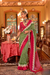 Super Polyester Viscose Silk Saree with Traditional Patola Design - LaVante Fashion