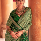 Super Poly Viscose Silk Saree with Traditional Patola Design - LaVante Fashion
