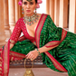 Radiant Super Polyester Viscose Silk Saree with Traditional Patola Design - LaVante Fashion