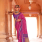 Radiant Super Polyester Viscose Silk Saree with Traditional Patola Design - LaVante Fashion